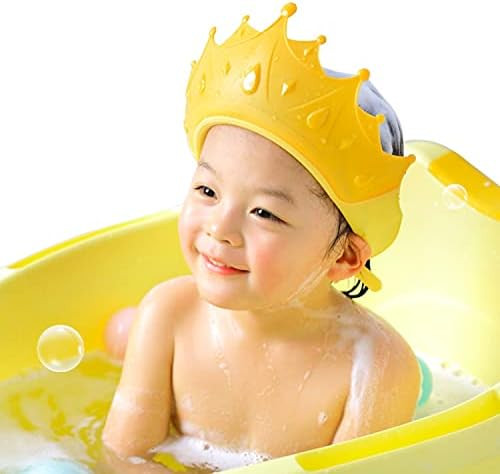 Baby Shower Cap Waterproof Shampoo hat for Children Toddler Girls Boys Protect Ears Eyes.Adjustab... | Amazon (US)