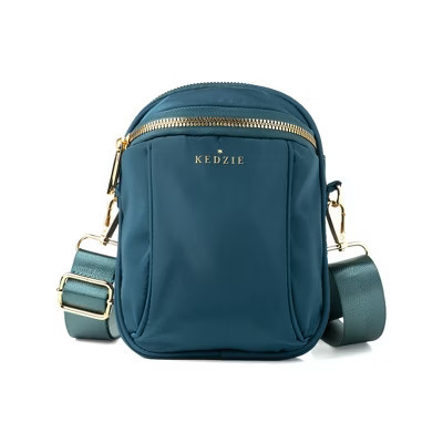 Kedzie Women's Midtown Crossbody Bag Teal | Target