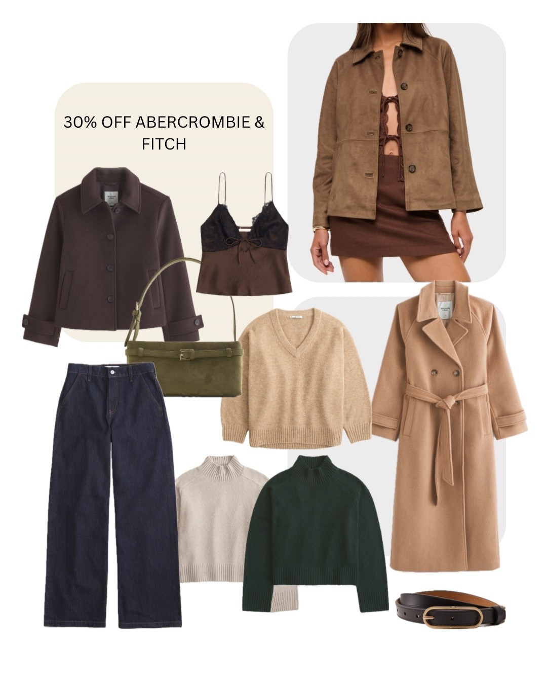 30% off Abercrombie right now 🍂
Neutral layers, classic coats & cosy knits, all linked below.


#LTKCyberWeek #LTKwinter #LTKuk