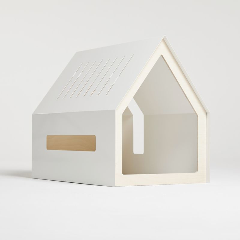 Porvoo Medium Pet House + Reviews | Crate & Barrel | Crate & Barrel