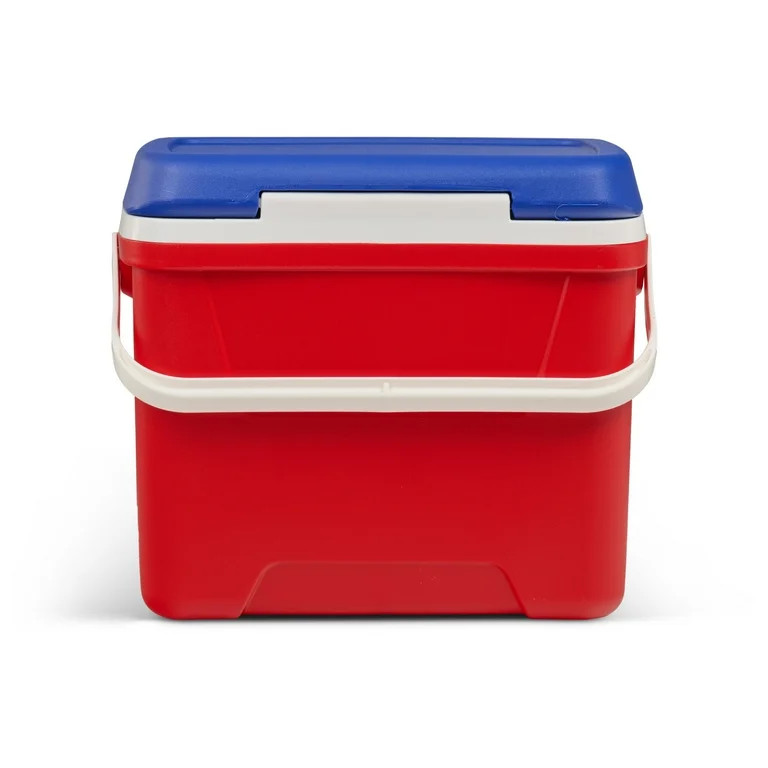 Igloo 28 QT Laguna Hard-Sided Ice Chest Cooler, Red White & Blue | Walmart (US)