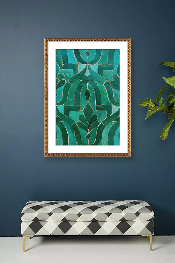 Moroccan Tile Wall Art | Anthropologie (US)