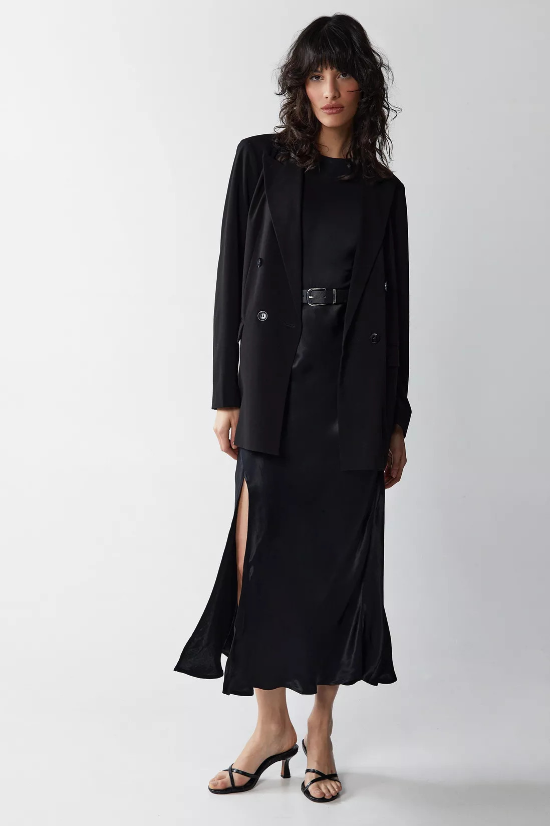 Skirts | Satin Slip Skirt | Warehouse | Warehouse UK & IE