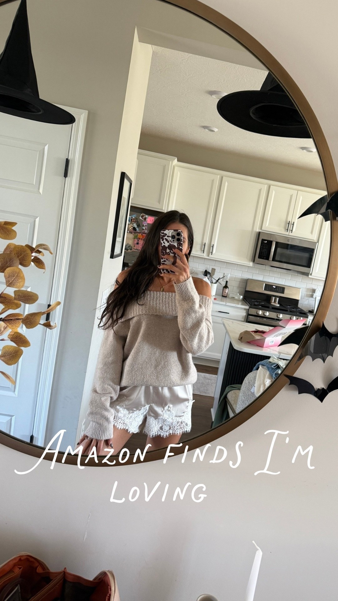 So many good prime day deals 🖤 
These are some things I’m loving lately! 
Amazon finds 
I am 5’9 & wear a size small