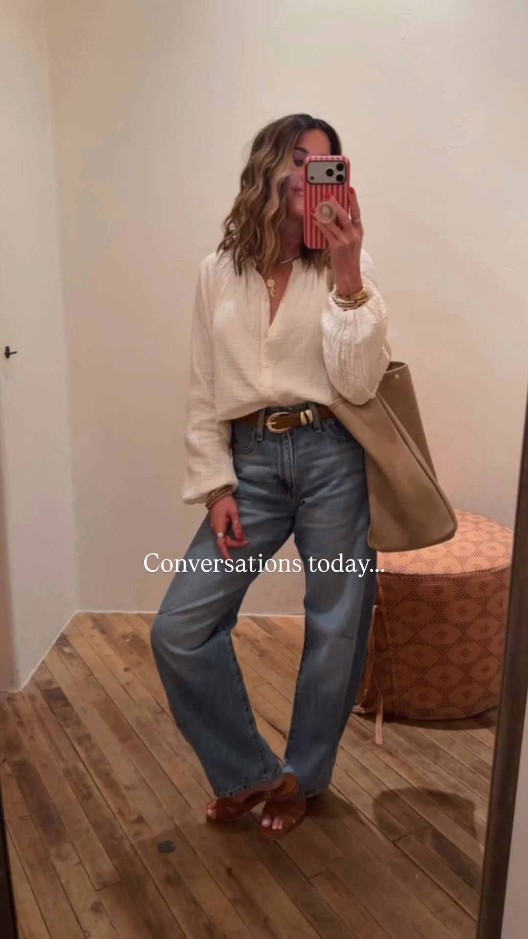 Classy, chic, and oh-so-cute!! If between sizes, go up in these Target jeans. 


#LTKmomlife #LTKootd #LTKgrwm