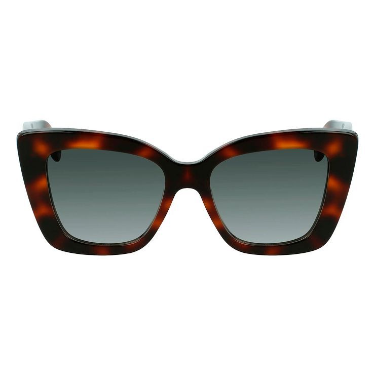 Salvatore Ferragamo SF 1023S 214 Womens Butterfly Sunglasses Tortoise 52mm | Target