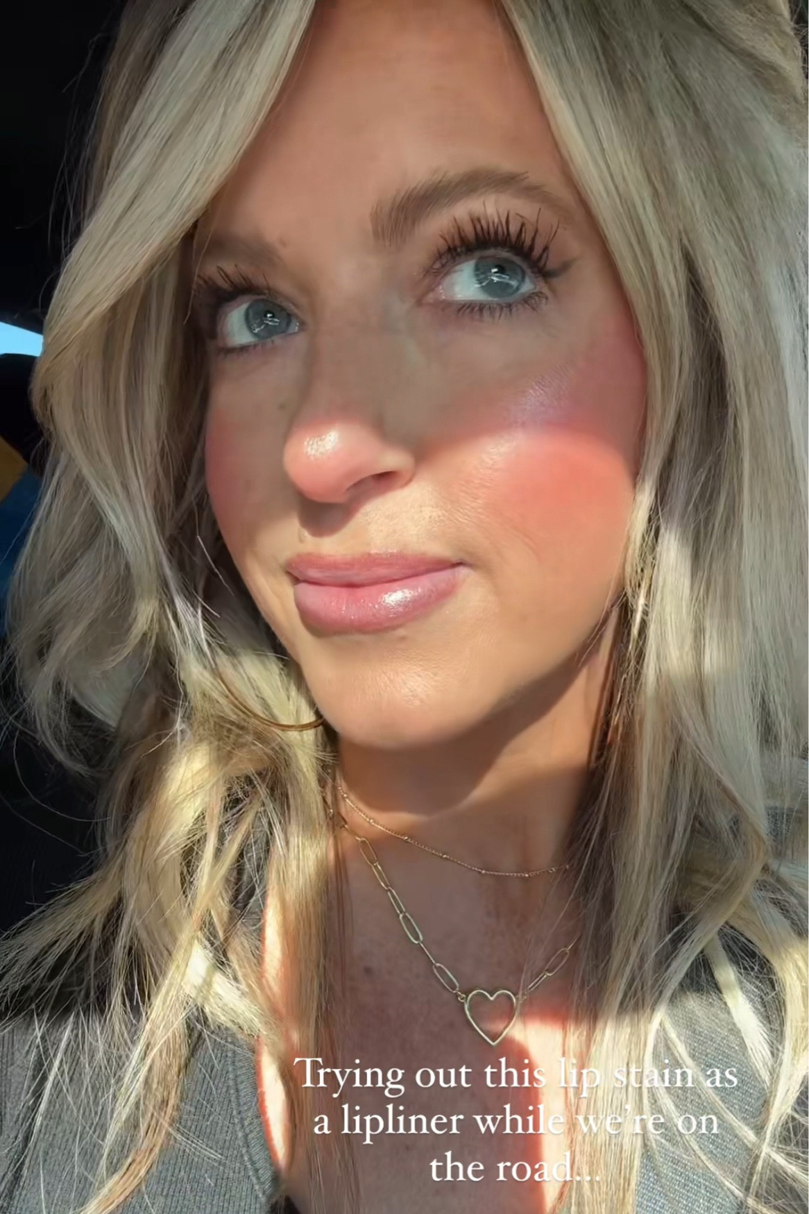 Lip stain as a liner!