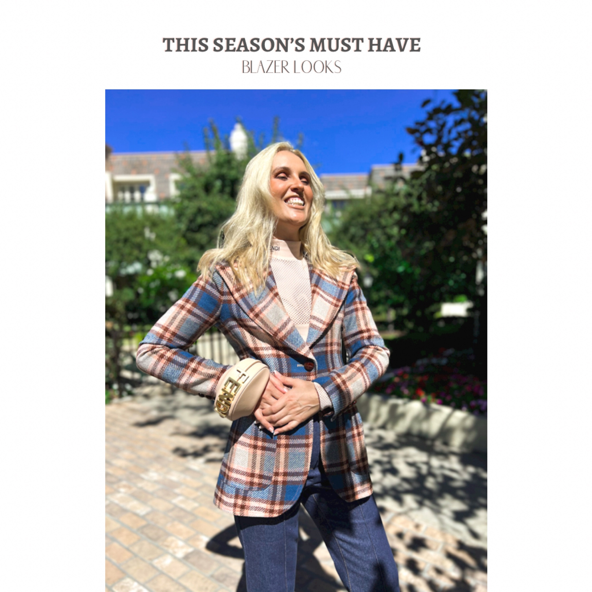 The seasons must have plaid wool blazer! ✨

#LTKstyletip #LTKworkwear #LTKSeasonal