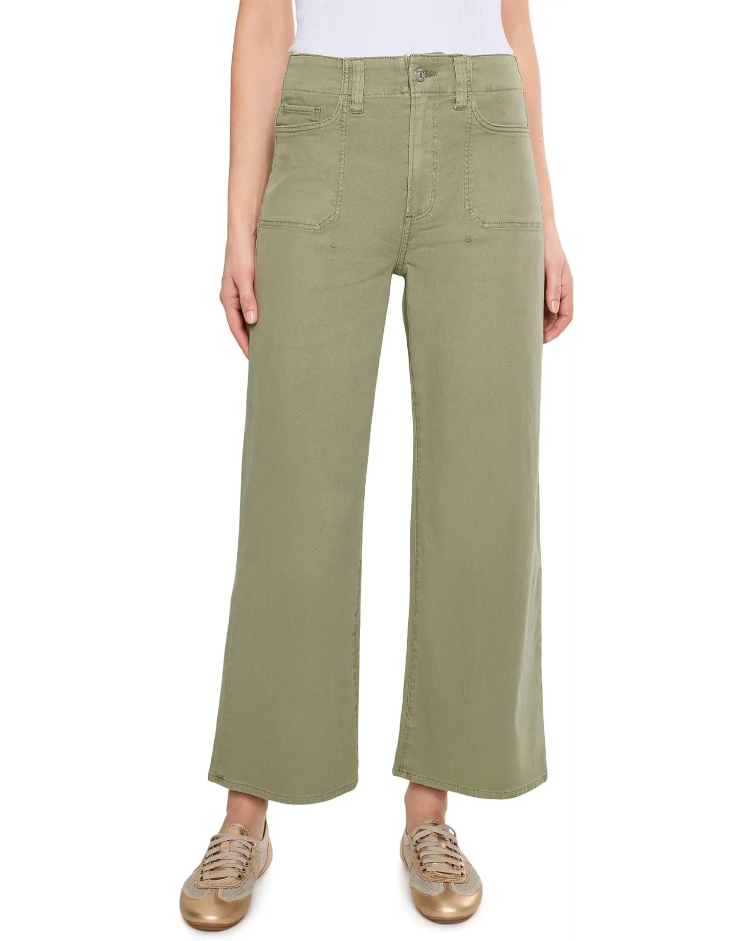 Anessa with Stitch Through Utility Pocket with Hem in Vintage Oak Moss | Zappos