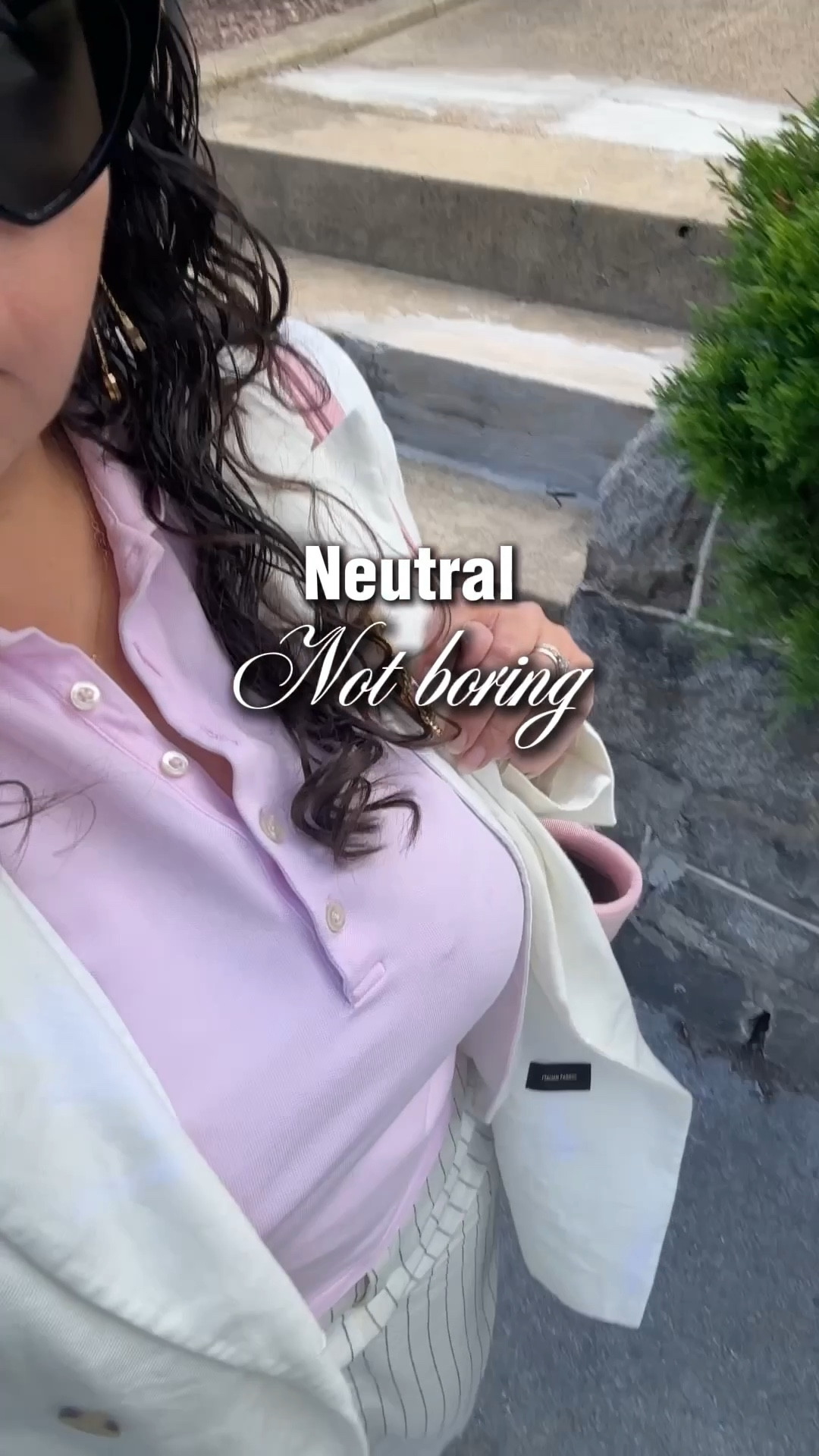 Neutral Summer Outfit Idea 🤍 This polished look features white pinstriped pants, a matching vest, and a lightweight linen blazer — the kind of neutral outfit that’s anything but boring.
I added a pink polo shirt for a pop of color and finished it with my signature heart sunglasses and Deauville tote for that quiet luxury feel.
Perfect for summer days when you want to feel put-together without trying too hard.
All pieces (or similar options) are linked here for easy shopping.

#LTKSeasonal #LTKMidsize #LTKSummerEdit