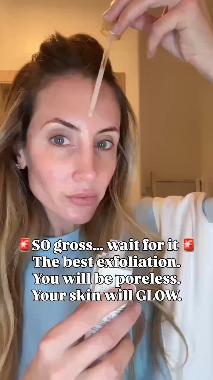 The best exfoliation. You will be poreless. Your skin will glow.

Skincare, skincare routine, serum, skincare finds, mature skin finds, beauty finds