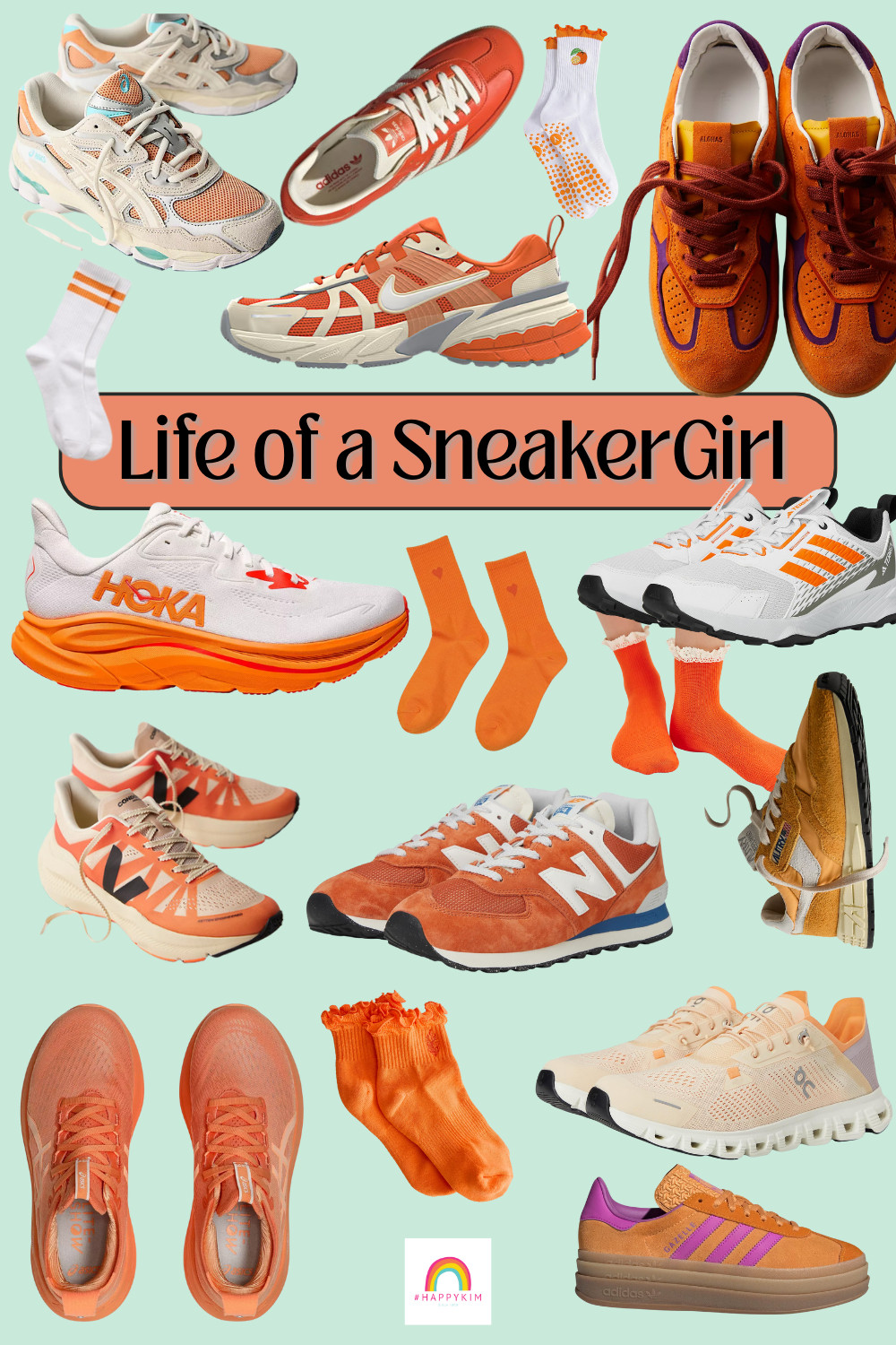 Sneakers to keep you stylish and comfy this fall inspired by the new Taylor Swift orange era: Life of a Showgirl 

 #LTKActive #LTKStyleTip #LTKShoeCrush