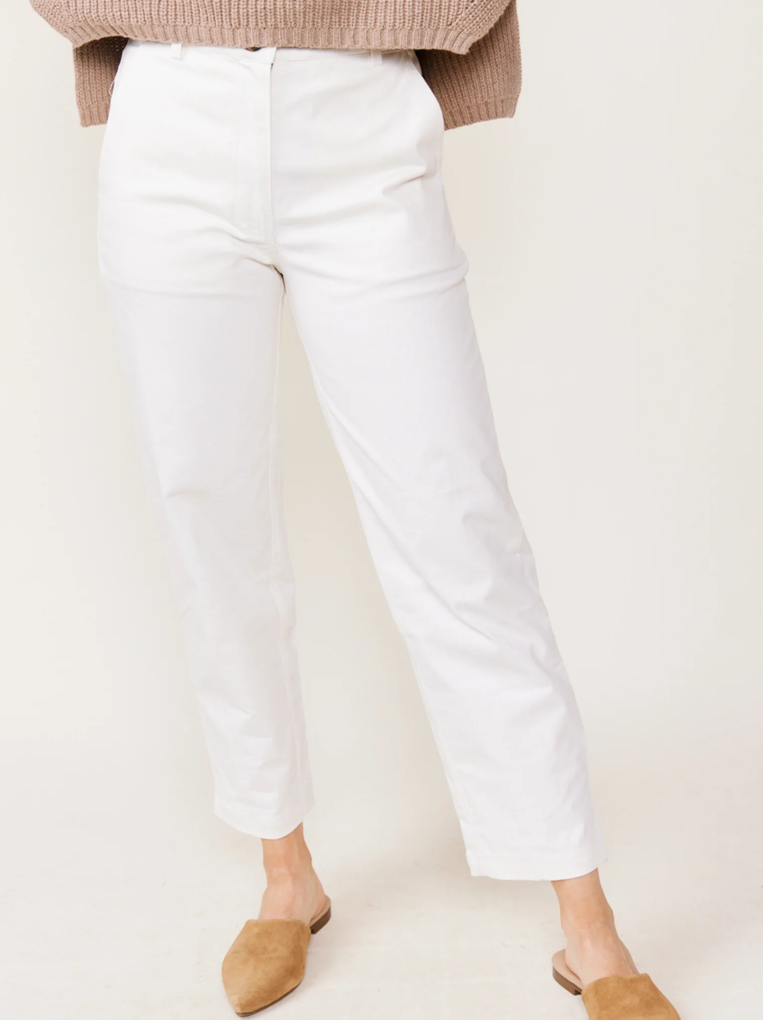 Ann Twill Straight Leg Pant | ABLE Clothing