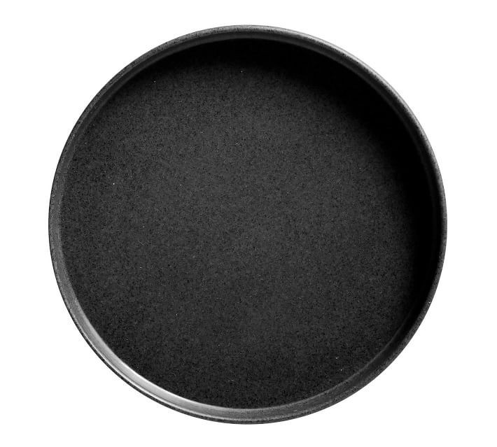 Mason Modern Melamine Dinner Plate, Each - Charcoal | Pottery Barn (US)