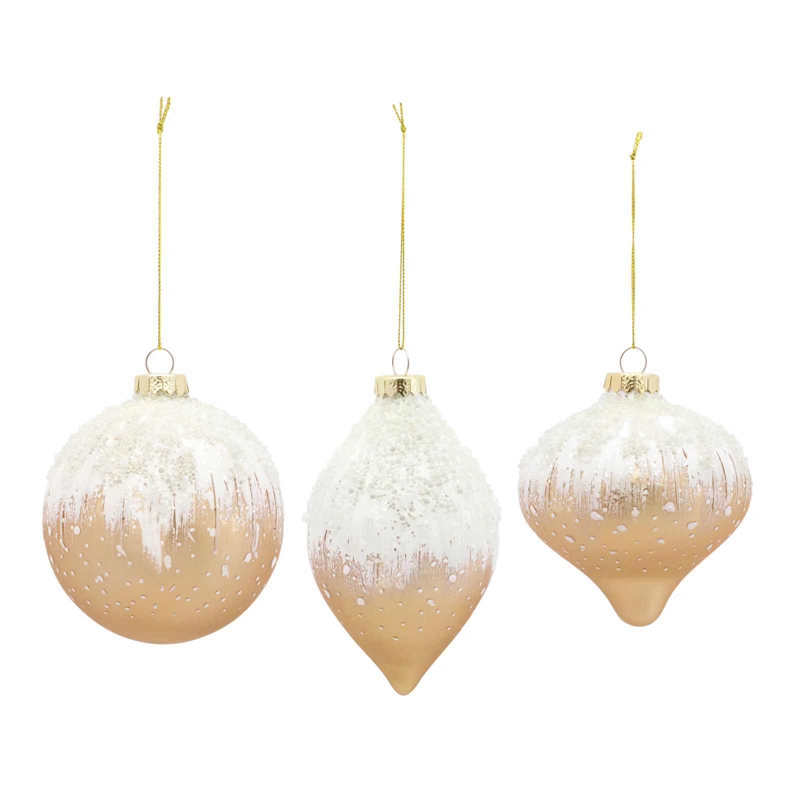 6 Piece Glass Ball Ornament Set | Wayfair North America