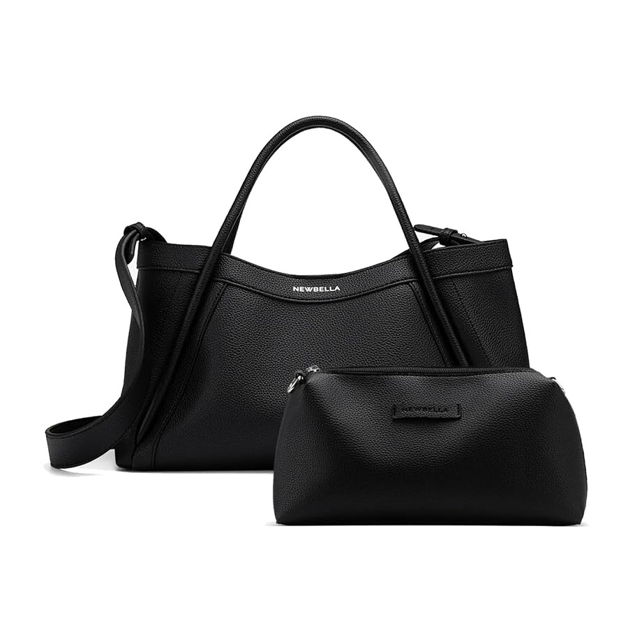 Kelly Vegan Leather Tote Bag for Women - Stylish Versatile Commute Top Handle Bag, Hobo Shoulder ... | Amazon (US)