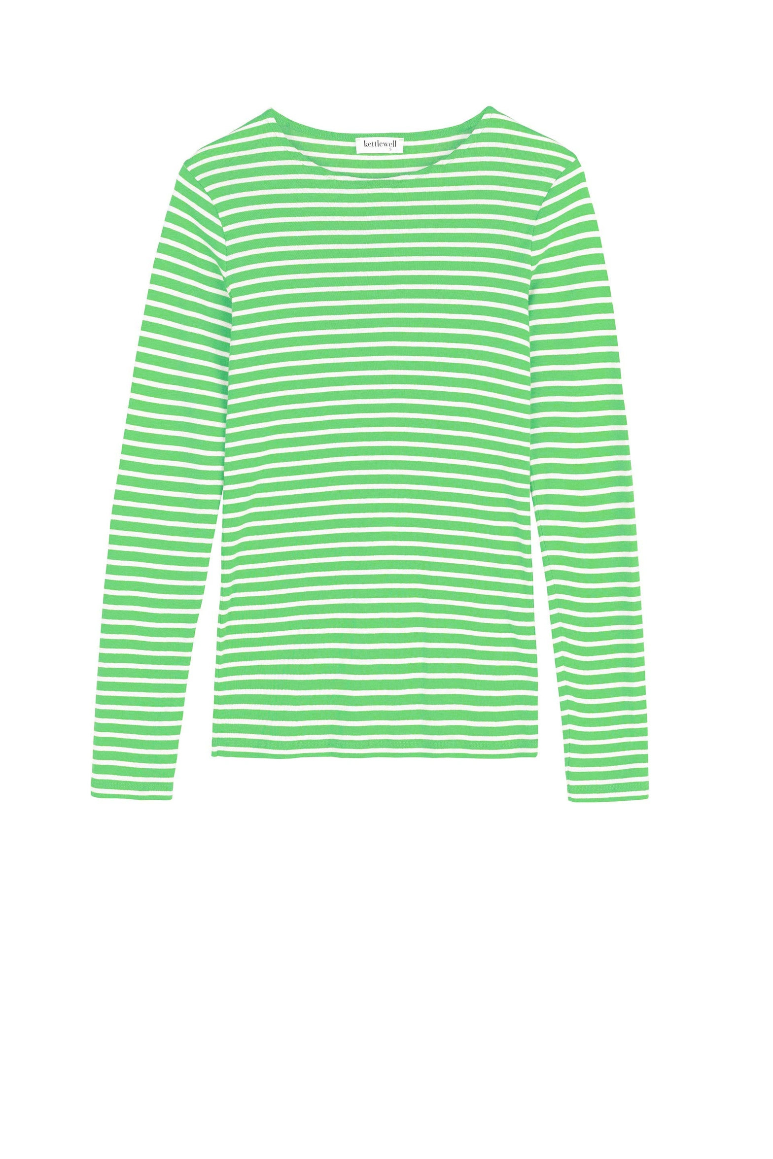 Stripey Pima Tee | Kettlewell Colours