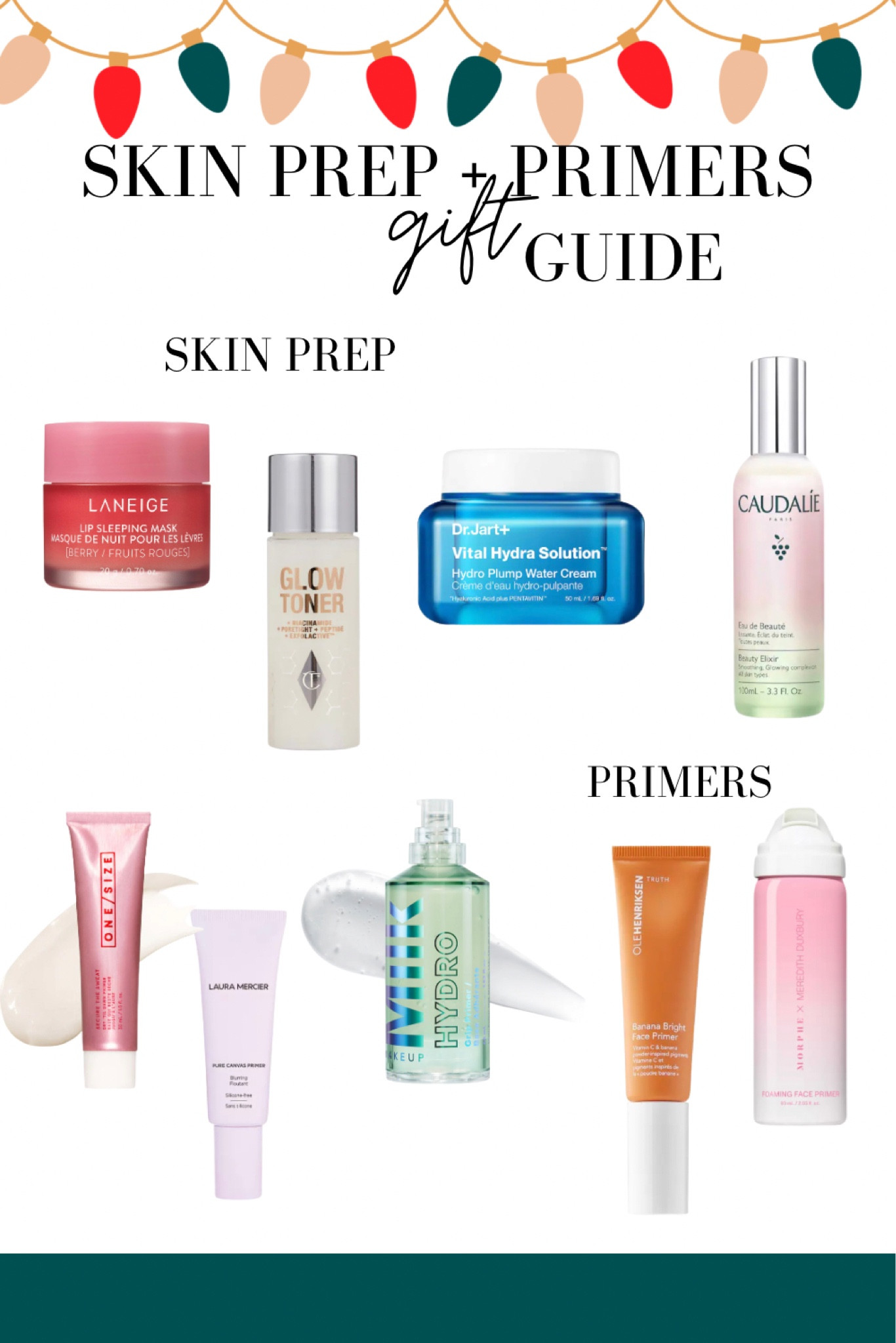 Skin prep + primers gift guide 🎄

#LTKGiftGuide #LTKbeauty #LTKSeasonal