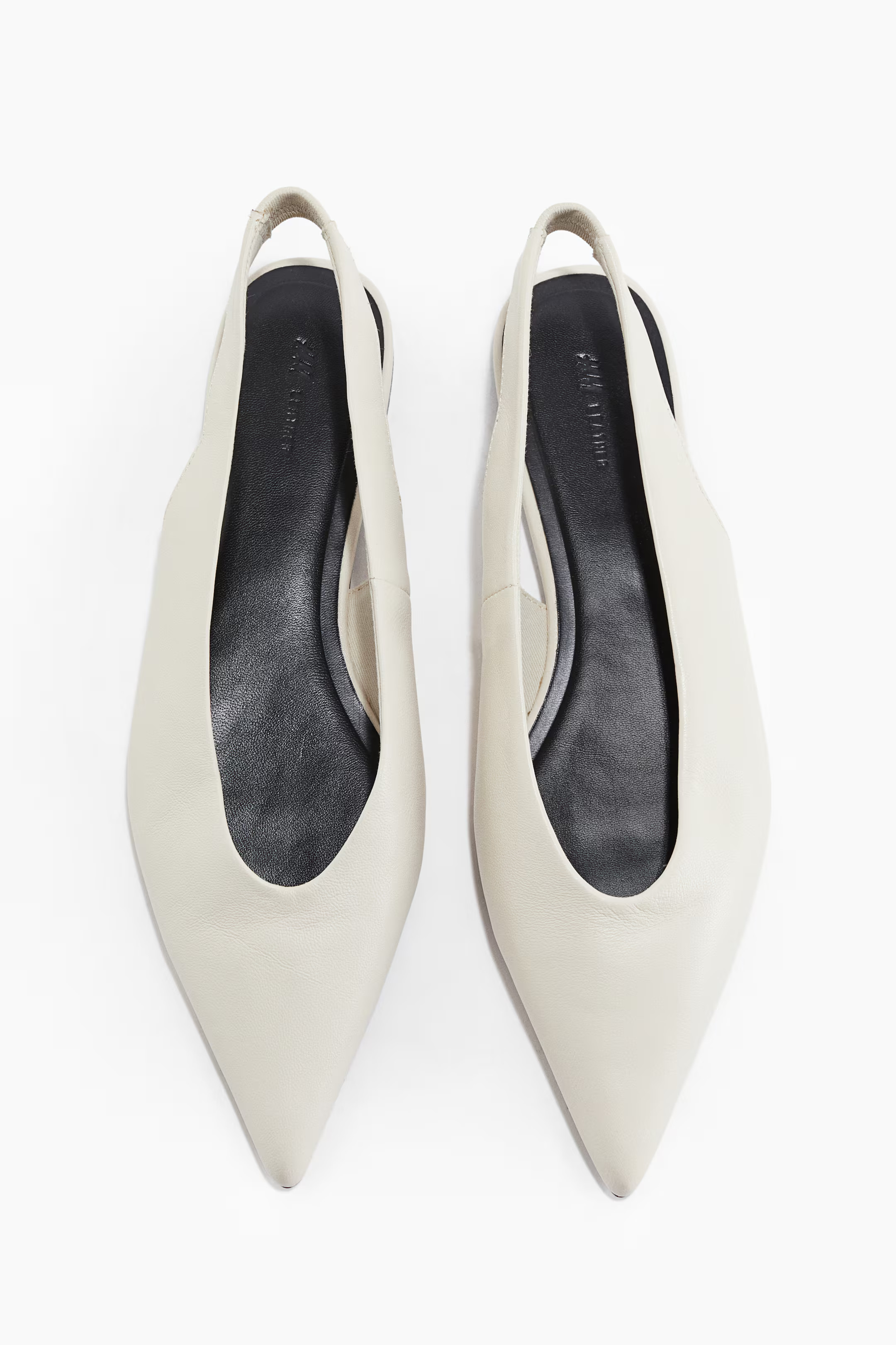 Leather slingbacks | H&M (UK, MY, IN, SG, PH, TW, HK)