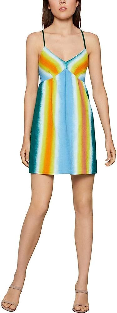 BCBGeneration Women's Faded Stripe A-line Dress | Amazon (US)