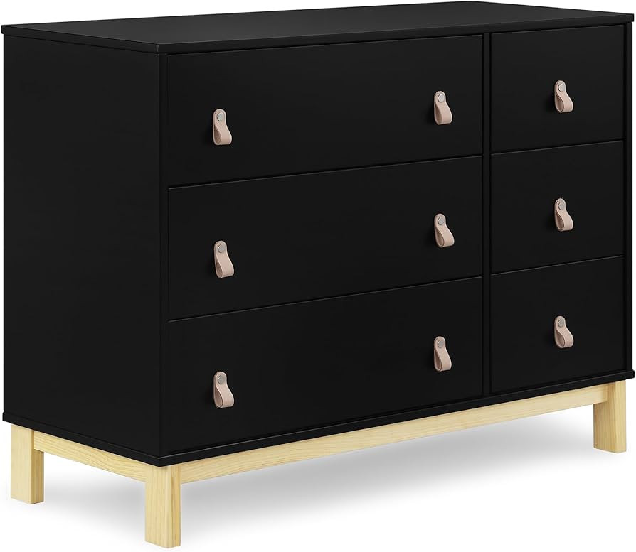 GAP babyGap Legacy 6 Drawer Dresser with Leather Pulls and Interlocking Drawers - Greenguard Gold... | Amazon (US)