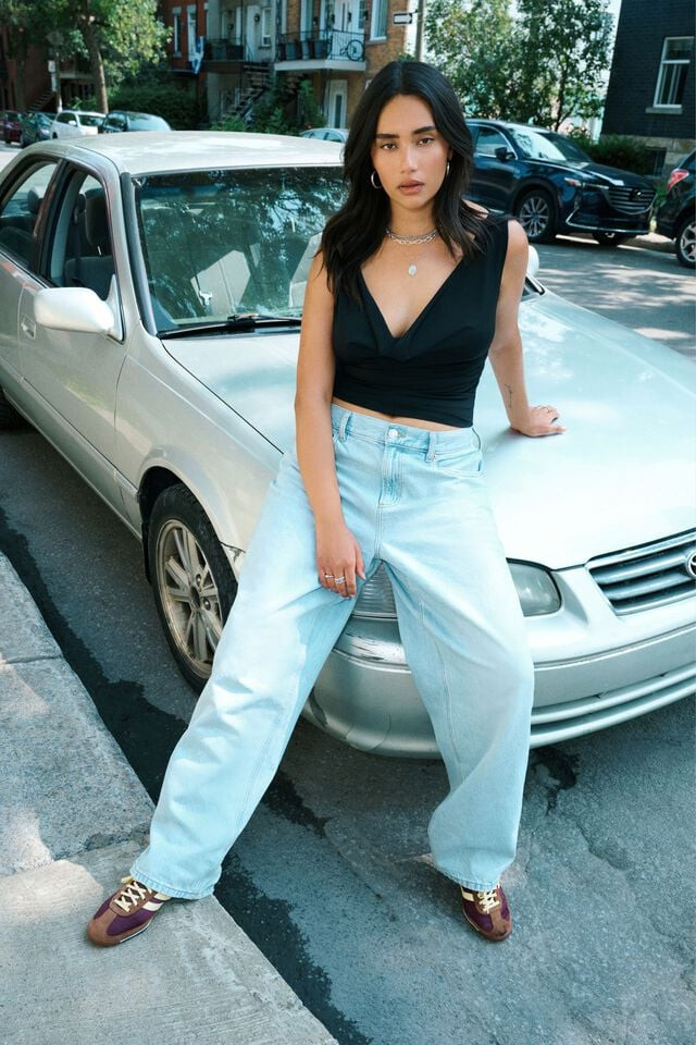 Low Rise Baggy Jeans | Garage Clothing