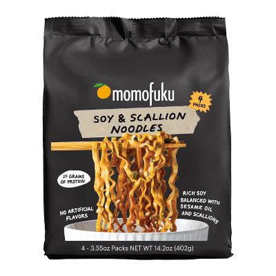 MOMOFUKU Soy and Scallion Noodles - 14.2oz/4ct | Target