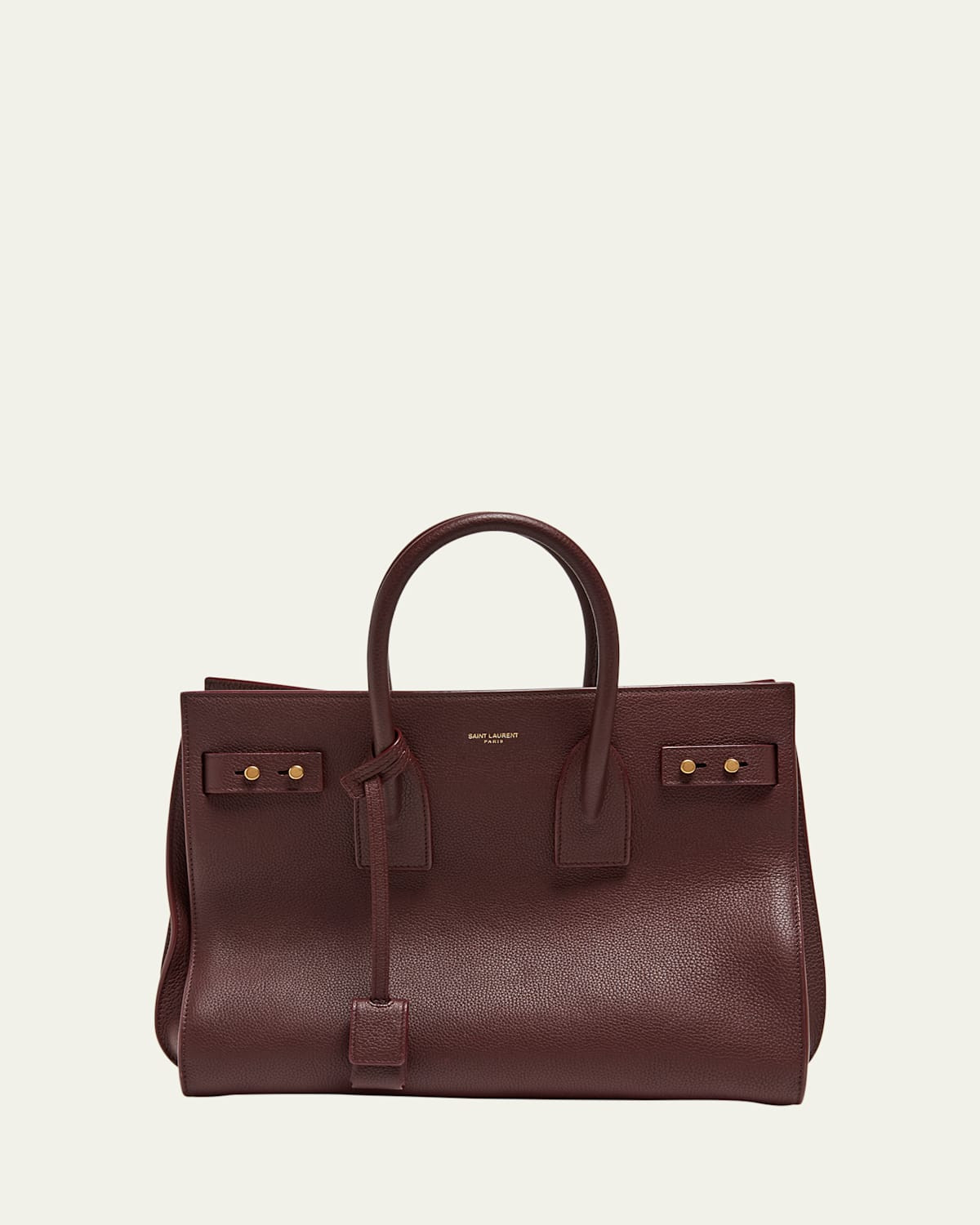 Sac De Jour Small Leather Top-Handle Bag | Bergdorf Goodman