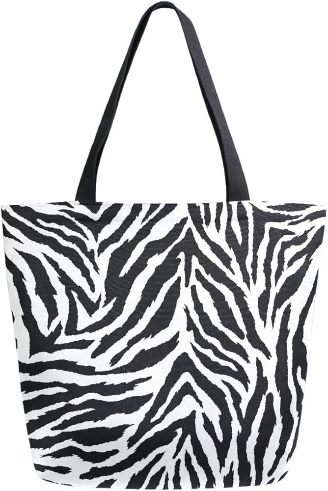 Chic Funny Cute Pattern Big Handle Extra Large Shoulder Tote Bag for Beach Travel Weekender Gym G... | Amazon (US)