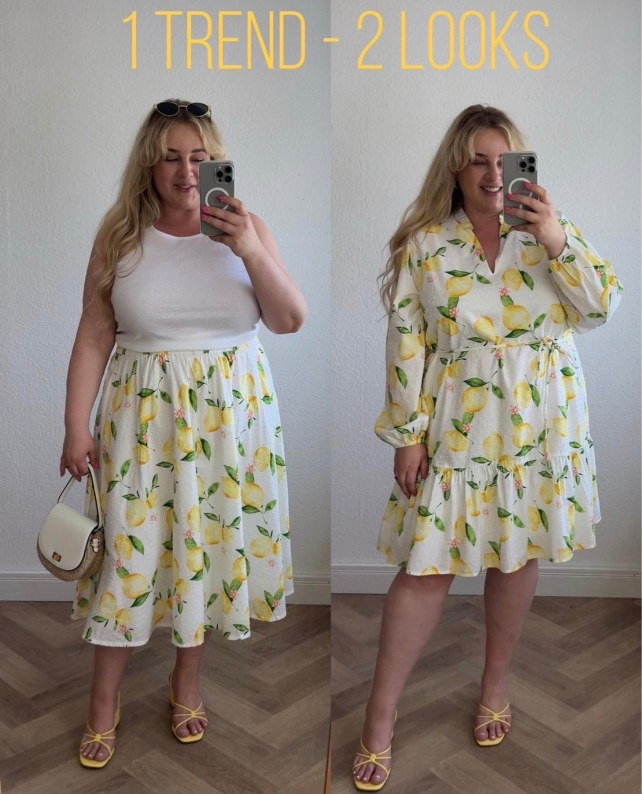 Zitronenlooks 🍋🍋🍋

#plussizefashion #röcke #kleid #curvy #lemon

#LTKdeutschland #LTKplussize #LTKkleider