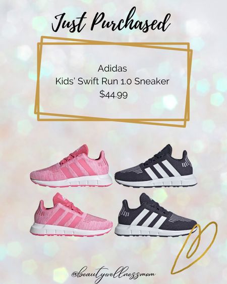 Adidas Kids’ Swift Run Sneaker 
Girls
Boys
Pink
Blue 
Sale

#LTKBacktoSchool #LTKxNSale #LTKkids