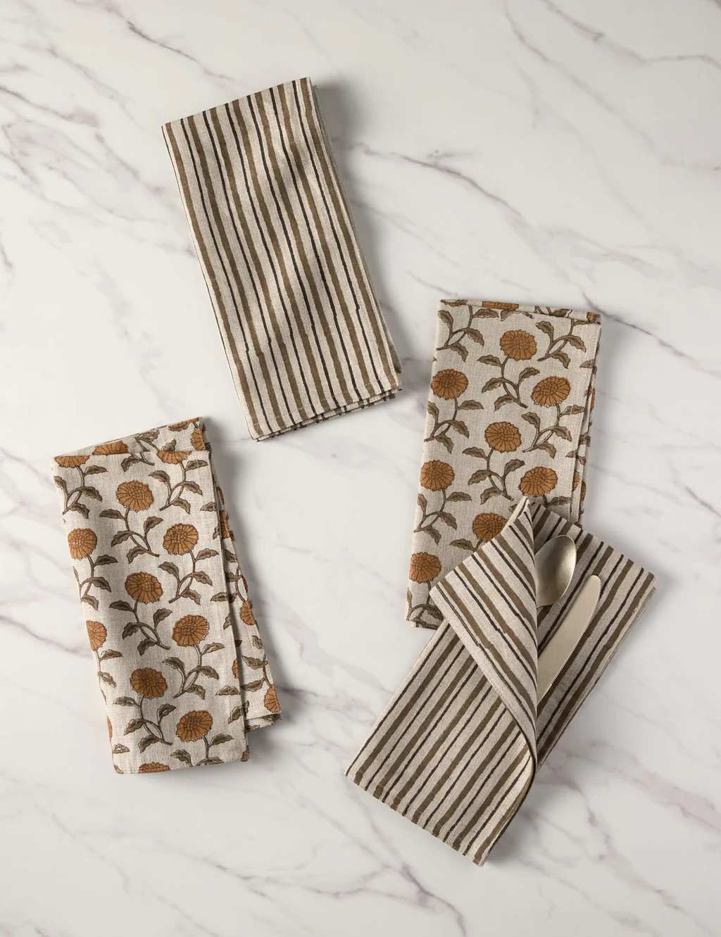 Dori Linen Napkins (Set of 4) | Lulu and Georgia 