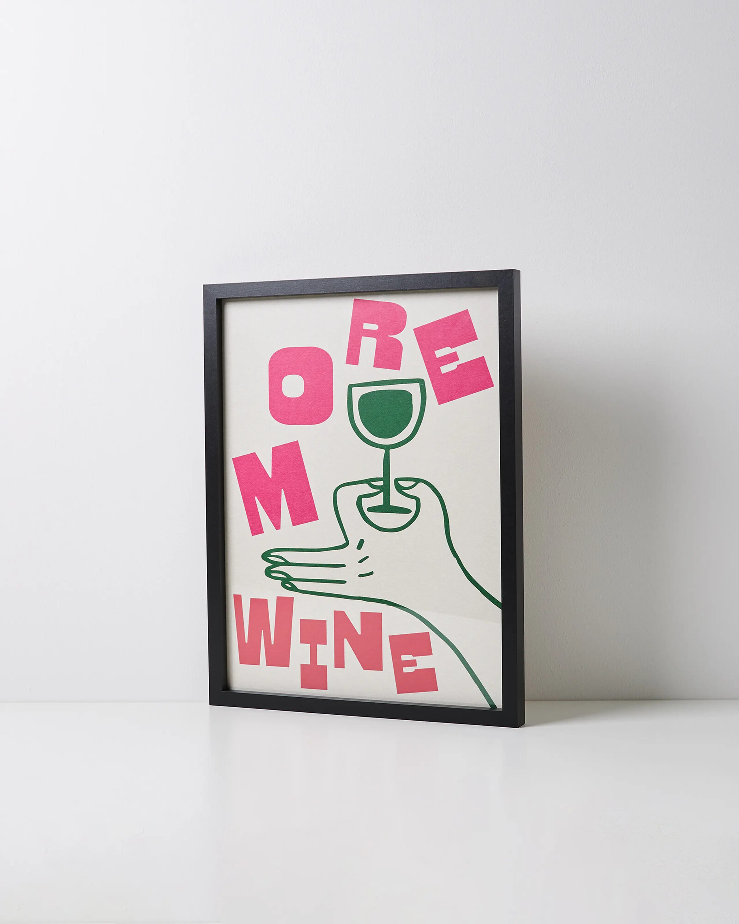 More Wine Framed Wall Art | Oliver Bonas | Oliver Bonas (Global)