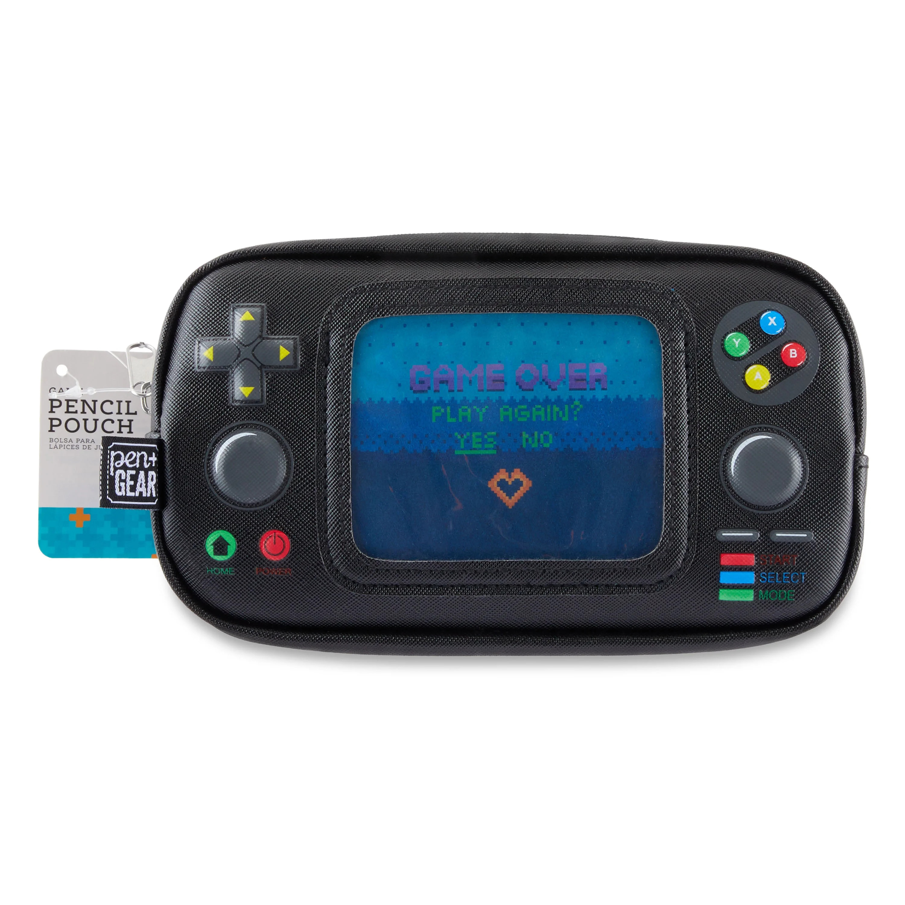 Pen+Gear Video Game Pencil Pouch, Black Color - Walmart.com | Walmart (US)