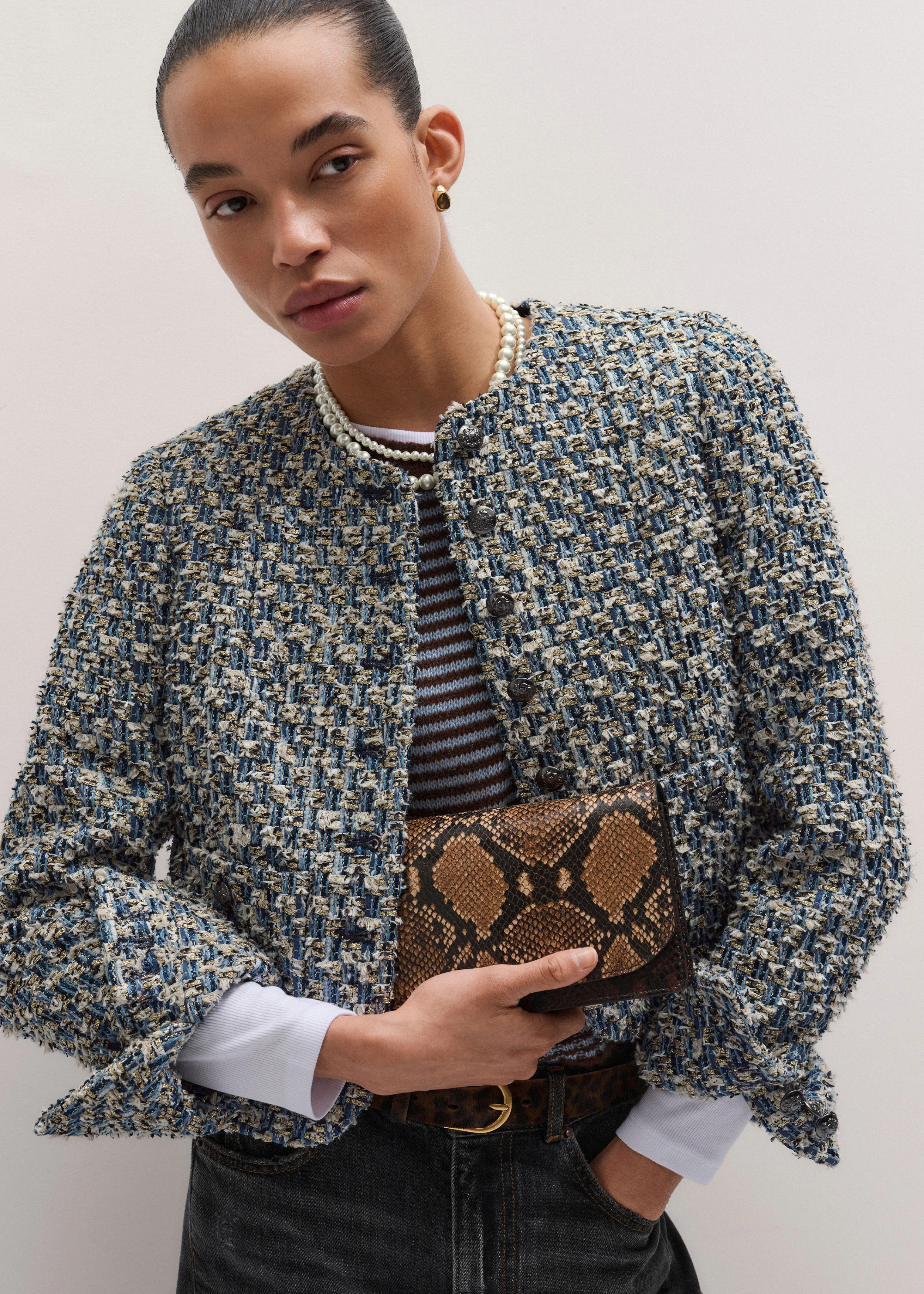 Heritage Box Crop Jacket | ME+EM Global (Excluding US)