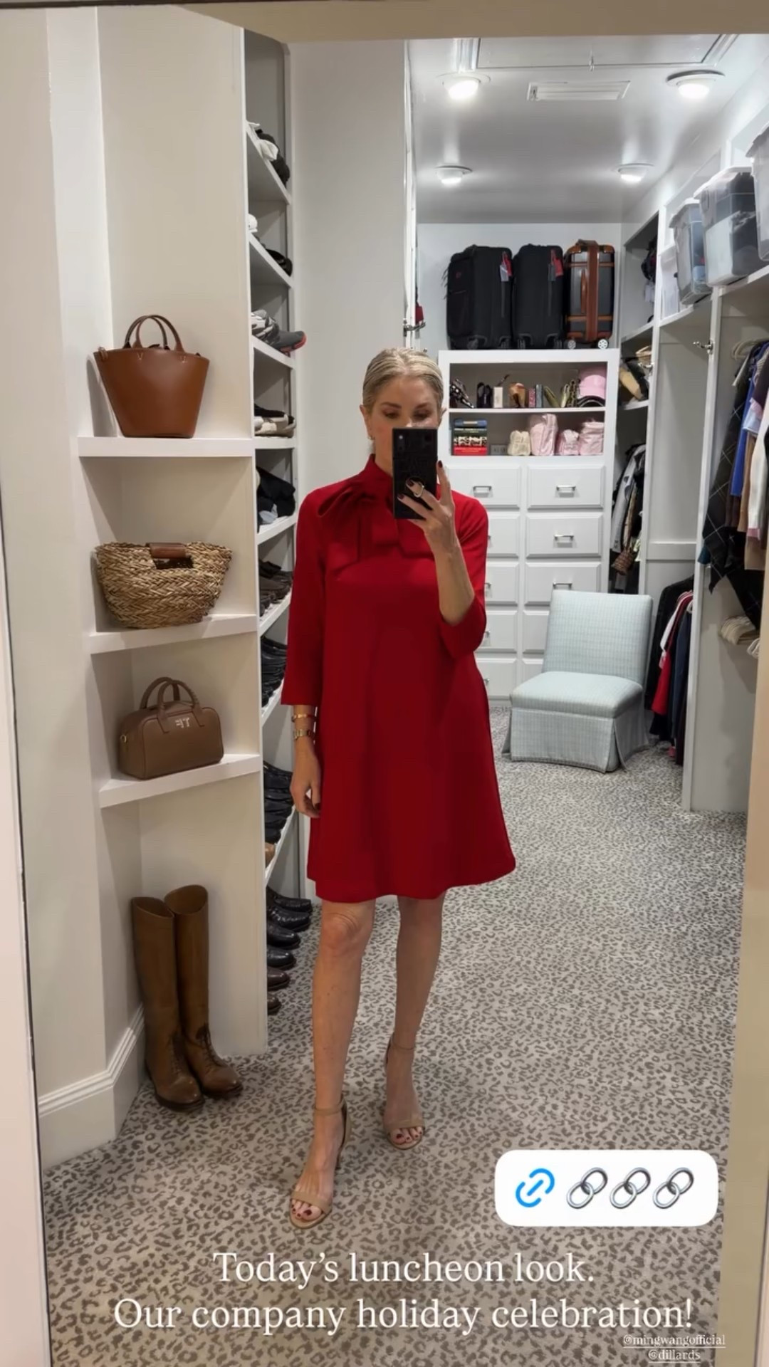 Today’s luncheon look. 
Our company holiday celebration!  @mingwangofficial 
@dillards

#LTKootd #LTKHoliday #LTKdayinmylife