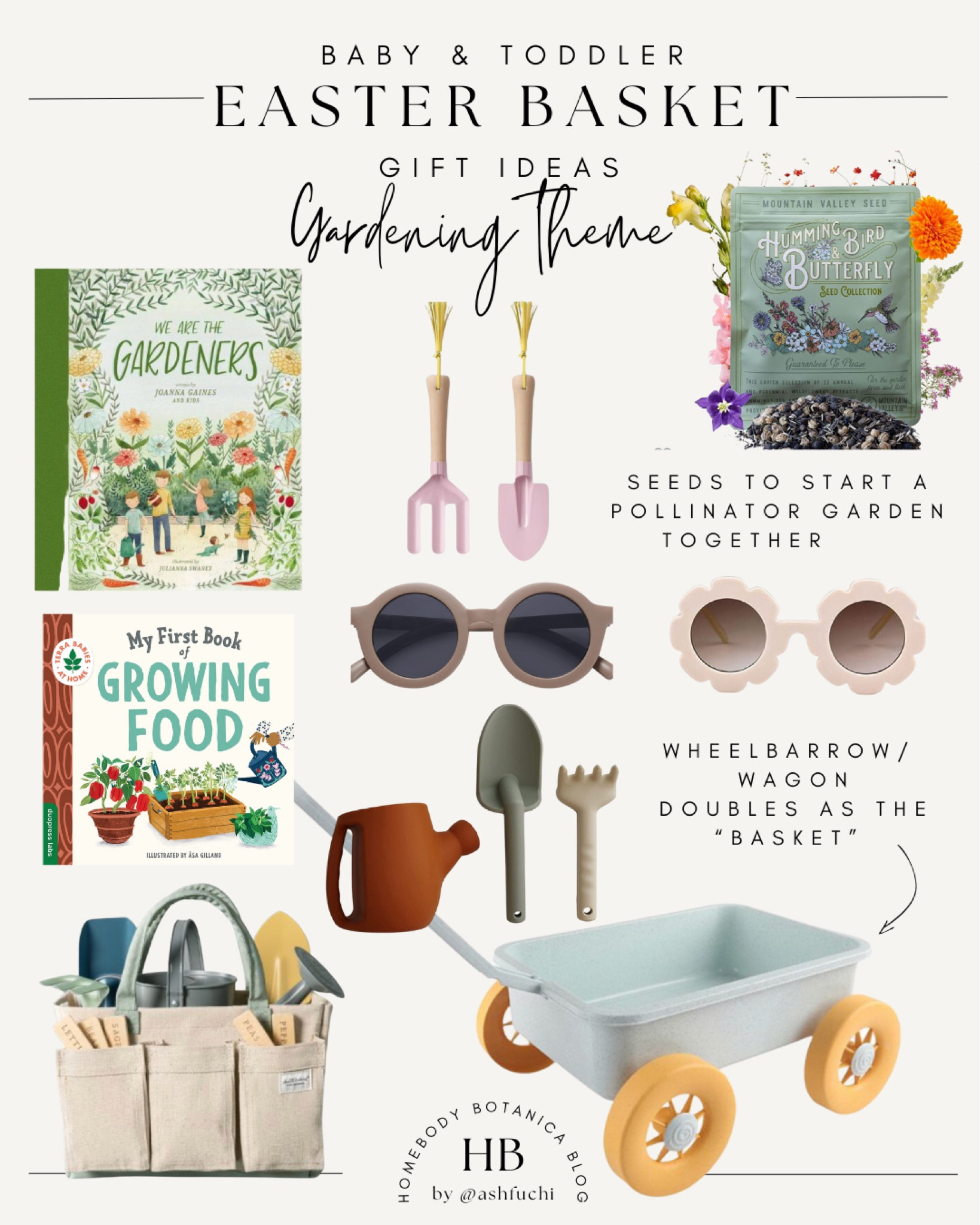 Gardening them Easter basket ideas for baby and toddler // #eastergiftguide #easterbasket #springgardening #toddlereasterbasket #outdoorplay #hearthandhand #target #walmart #amazon

#LTKkids #LTKbaby #LTKGiftGuide
