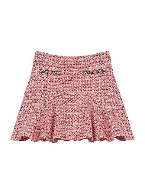 Jenetia Tweed Mini Skirt | Saks Fifth Avenue