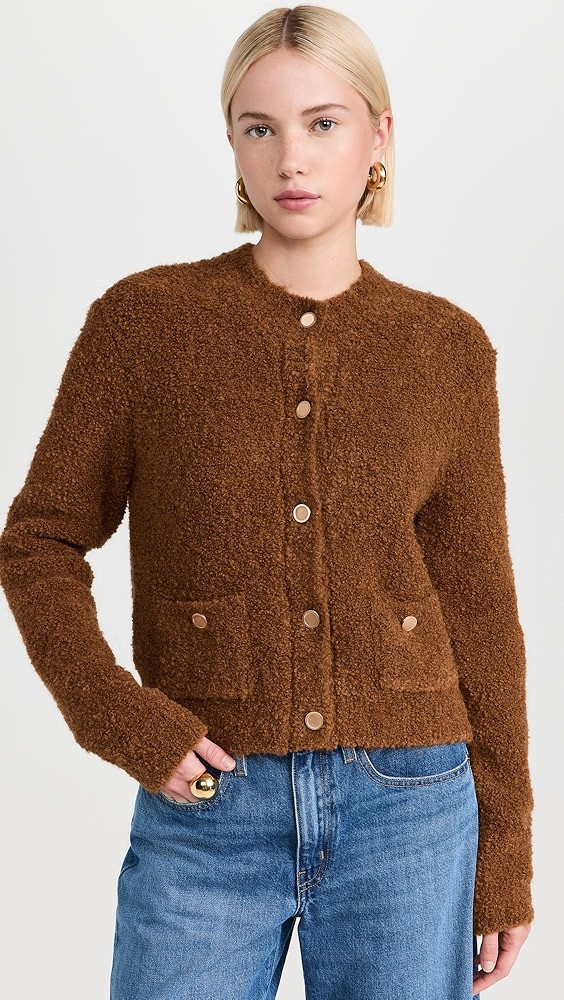 FRAME Patch Pocket Cardigan | Shopbop | Shopbop
