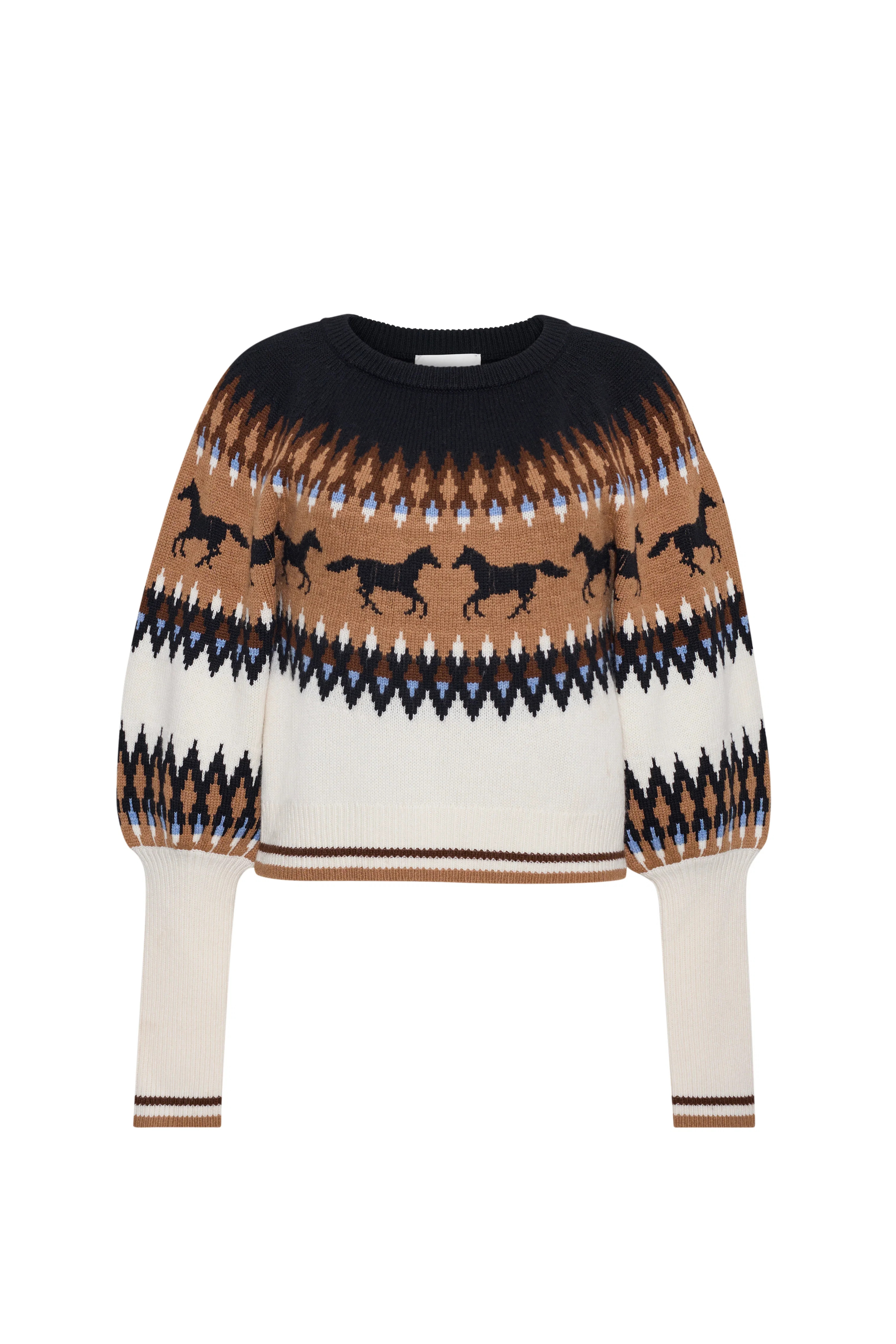 Colton Intarsia Pullover | Cara Cara New York