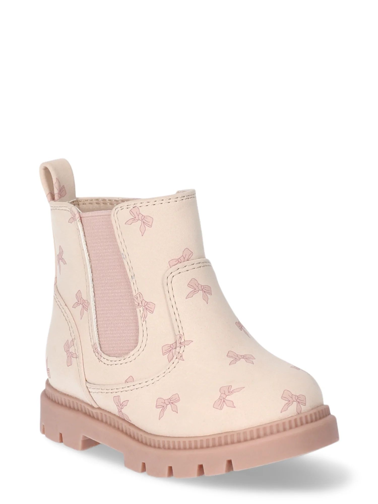 Wonder Nation Infant Girls’ Chelsea Boots | Walmart (US)