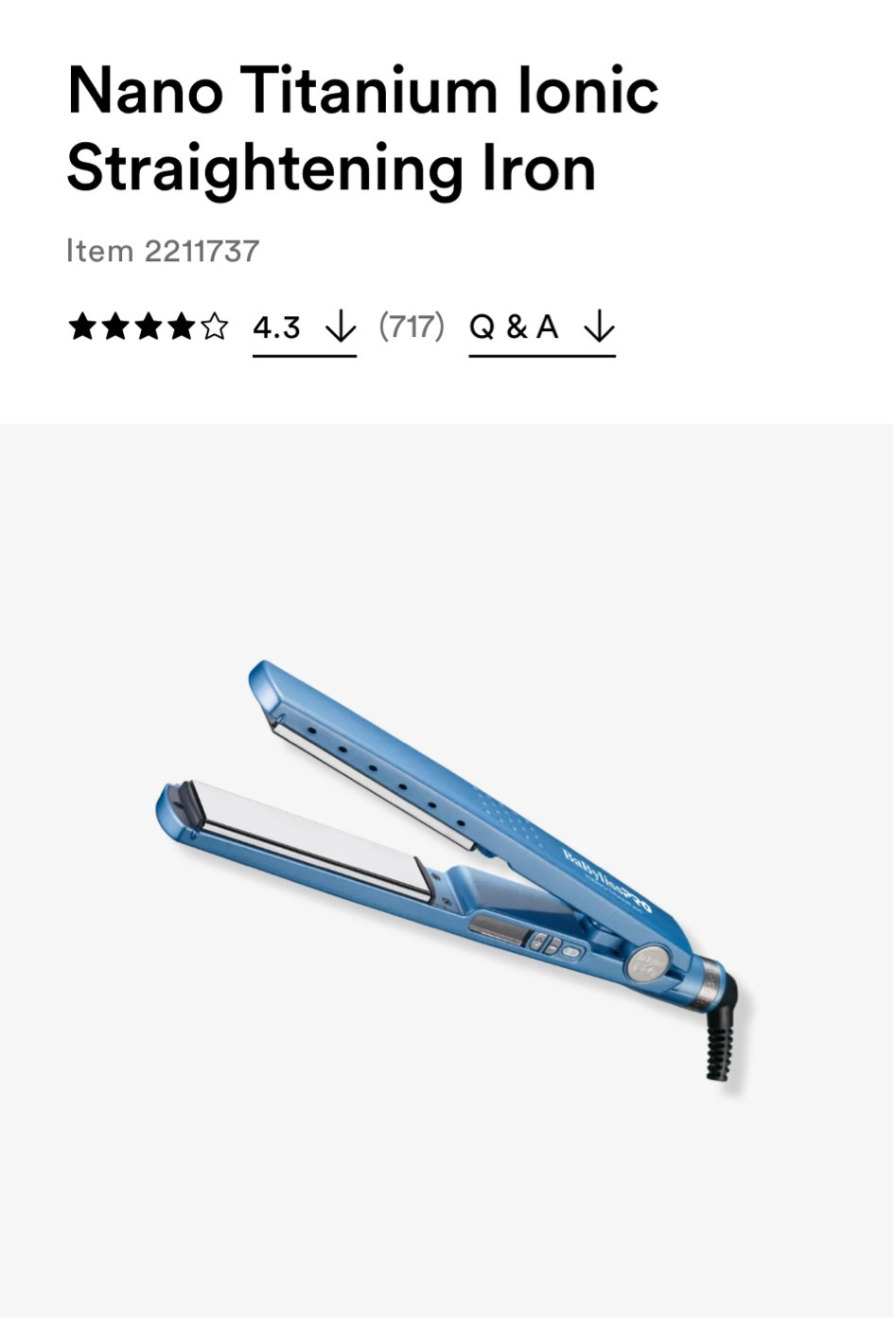 My favorite flat iron! I use it to curl my hair, and it’s perfect.

#LTKbeauty #LTKGiftGuide #LTKstyletip