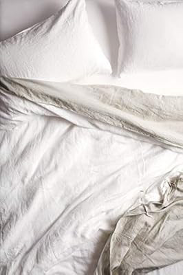 YaYa & Co. Sofia Reversible Belgian Flax Linen Duvet Cover | Amazon (US)