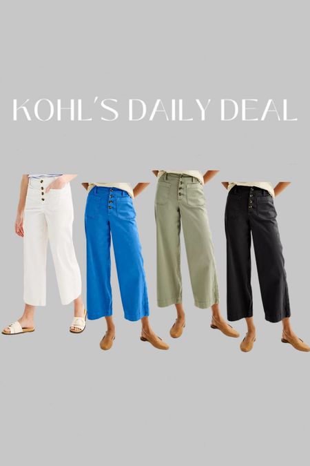 Kohl’s daily deal




Affordable fashion. Budget style. Wide leg pants. Kohls style  

#LTKSeasonal #LTKfindsunder100 #LTKstyletip