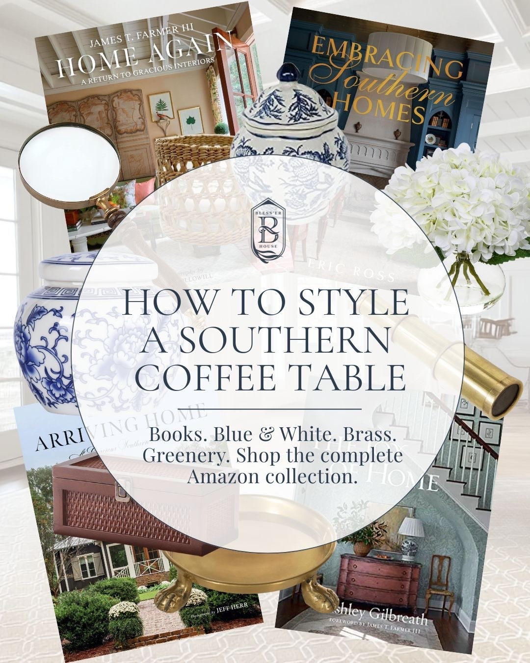 Styling a southern coffee table! 

￼#CoffeeTableBooks #CoffeeTableDecor #SouthernStyleHome #nancymyers #CoffeeTableAccessories ￼

#LTKHome