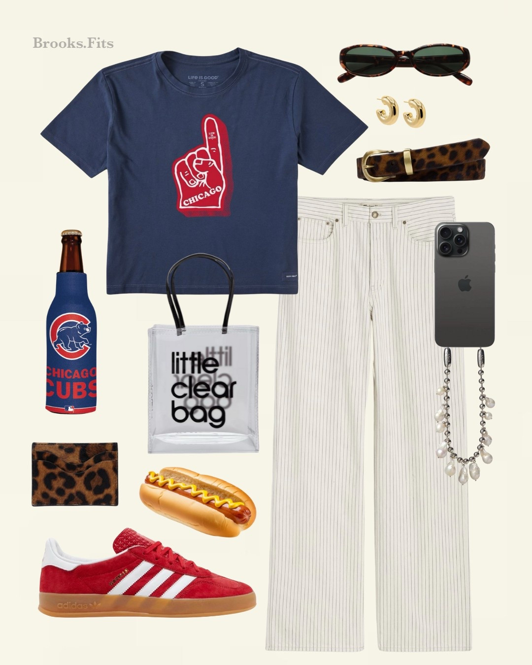 Chicago cubs outfit idea 