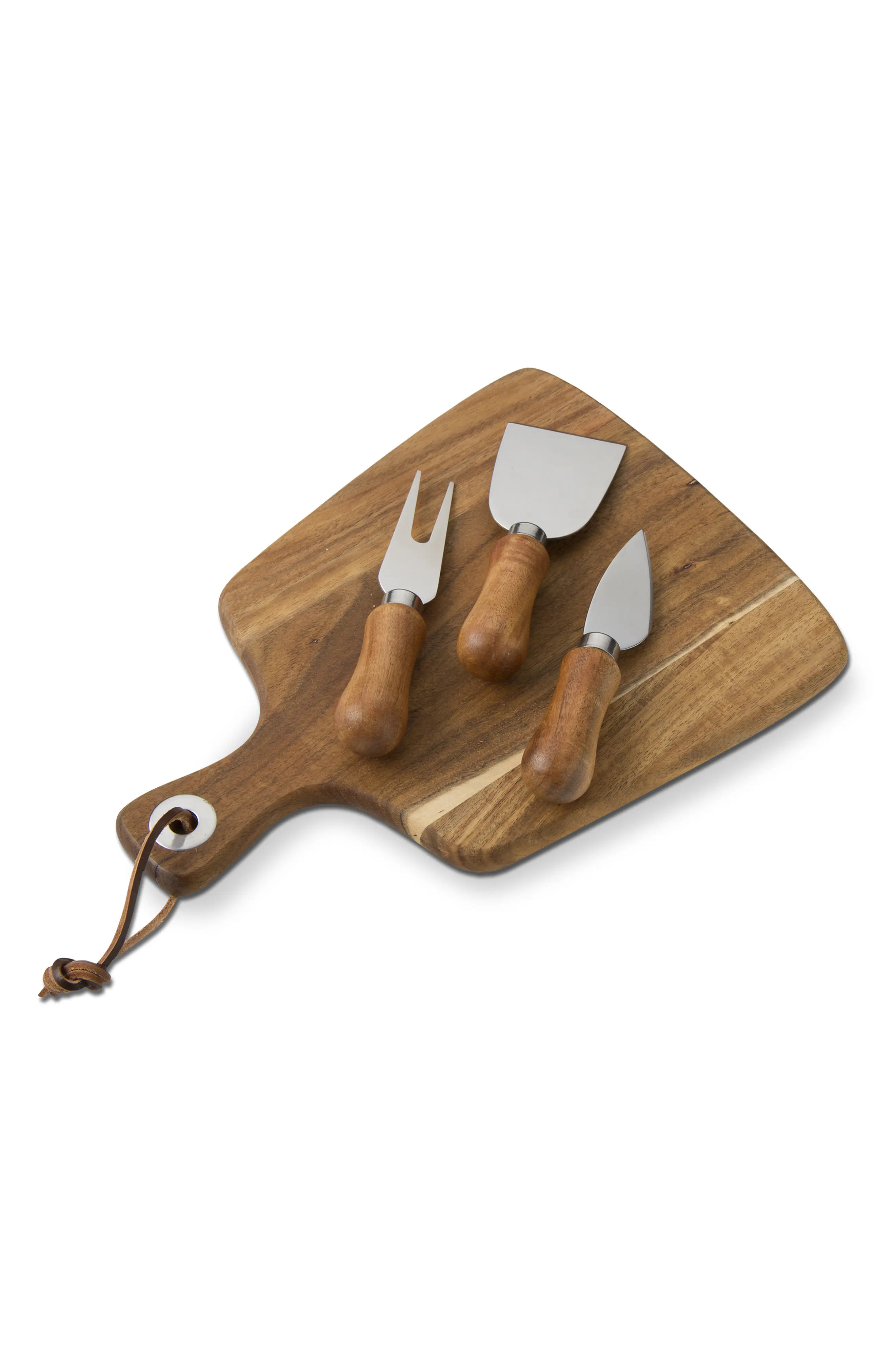 Tag Say Cheese Paddle Cheese Board & Knife Set | Nordstrom