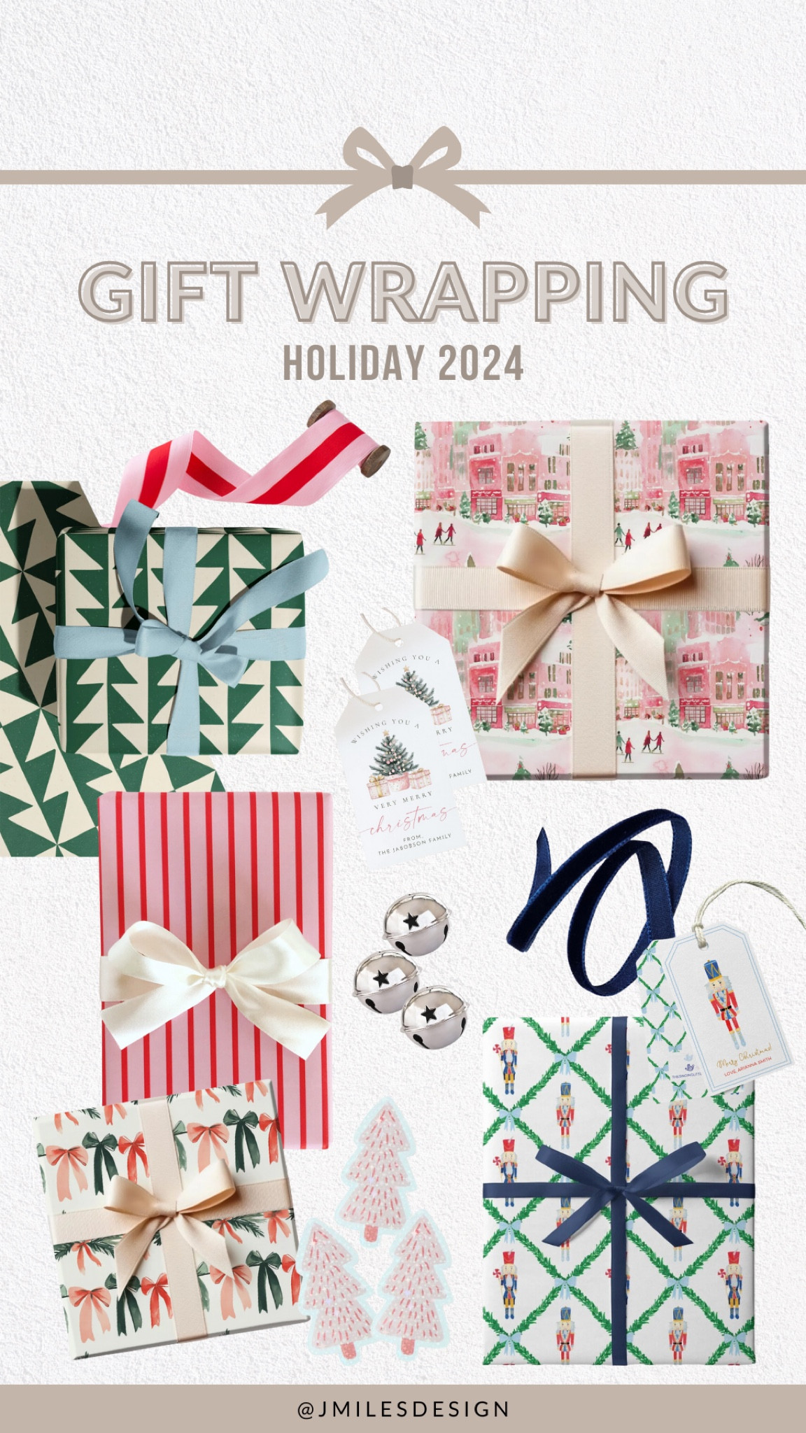 Bright, cheerful, and oh-so-festive! 🎁 These gift wrap designs are bursting with holiday charm, from playful patterns to timeless ribbons. 🎄 #Holiday2024 #GiftWrapInspo #GiftWrapping #EtsyFinds

#LTKHoliday #LTKGiftGuide #LTKSeasonal