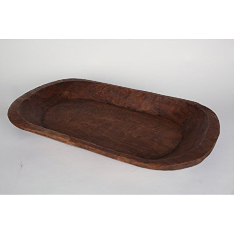 Rustic Wooden Dough Bowl-Batea | Walmart (US)