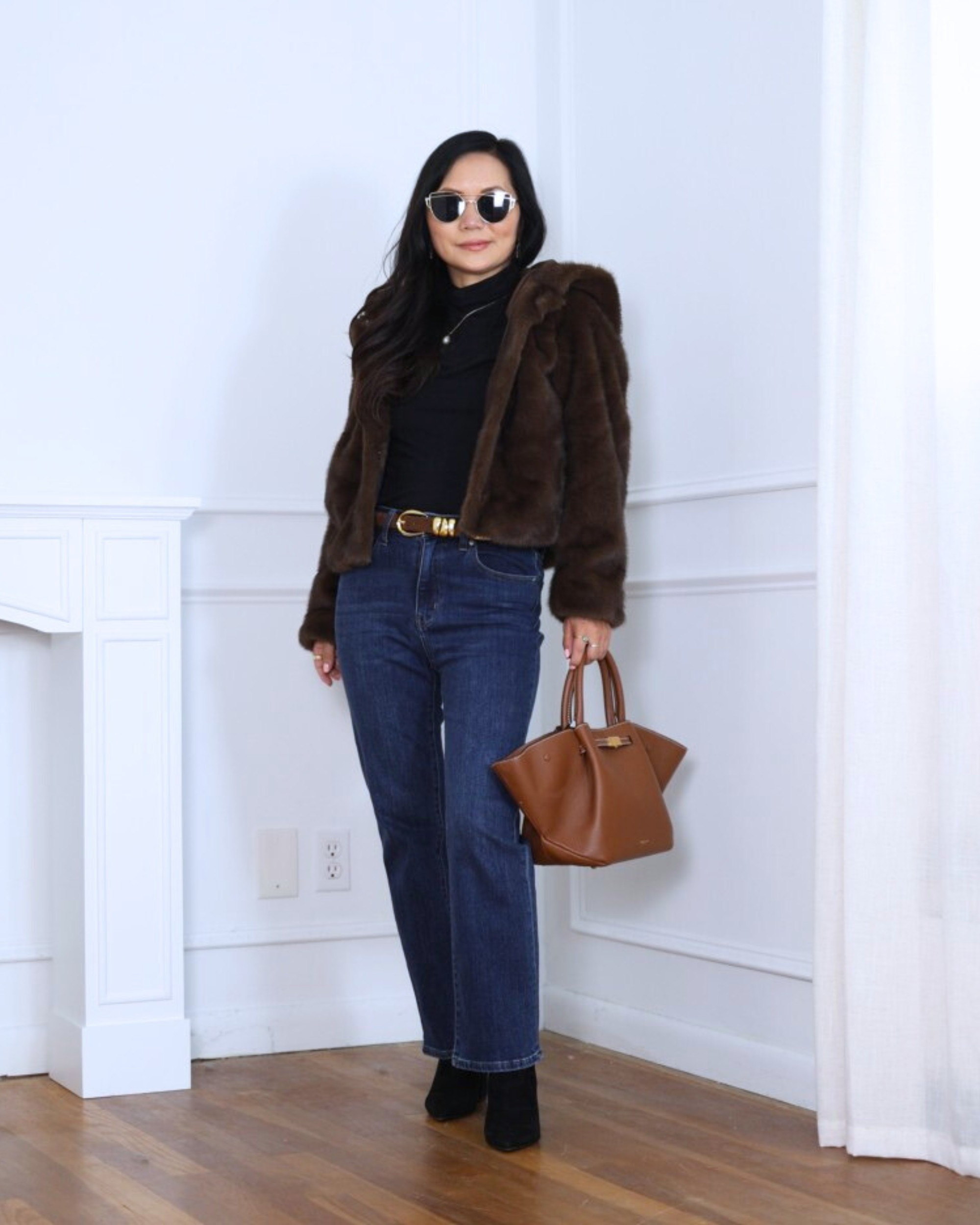 Weekend casual but make it chic — wearing a hooded jacket from H&M, with a mock neck top and jeans from Quince for an easy, polished look. I’m wearing size XS.

#LTKOver40 #LTKStyleTip #LTKPetite